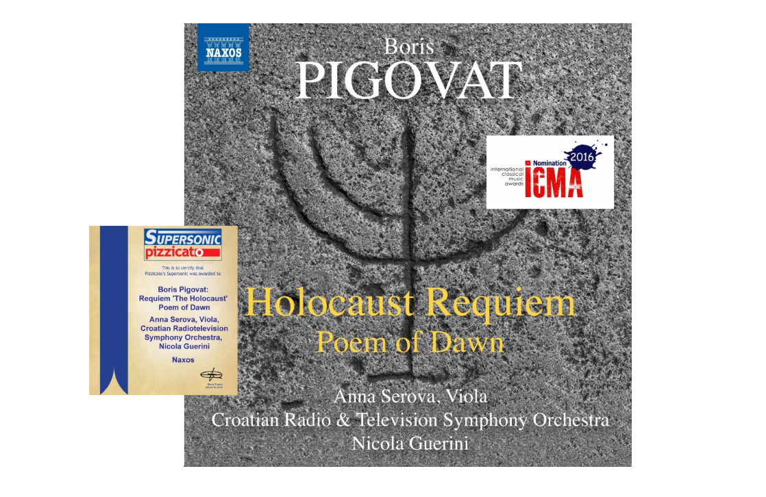 Jun, 2015: NAXOS Records launched “Holocaust Requiem & Poem of Dawn” CD